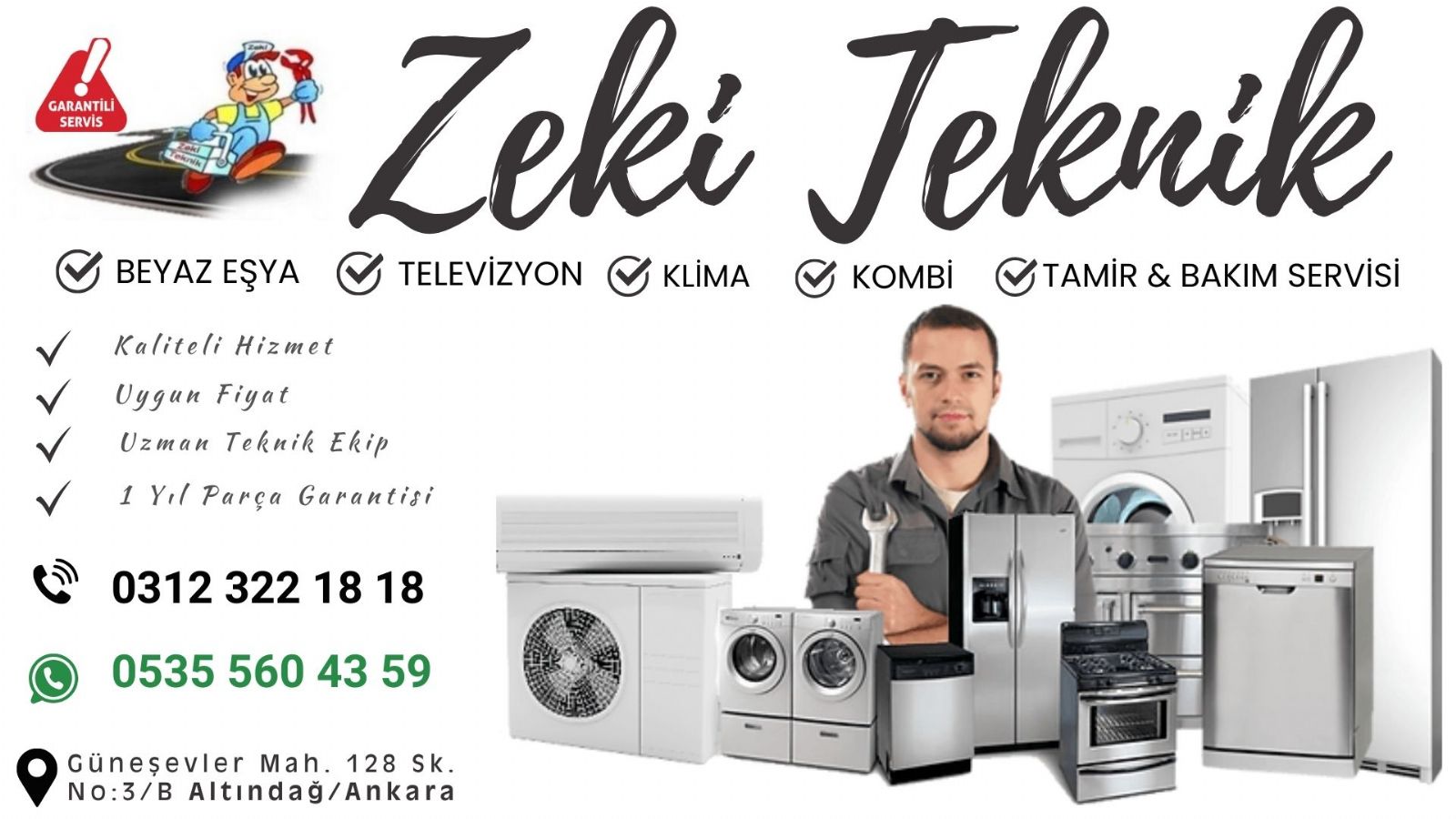 Güneşevler Arçelik Servisi
